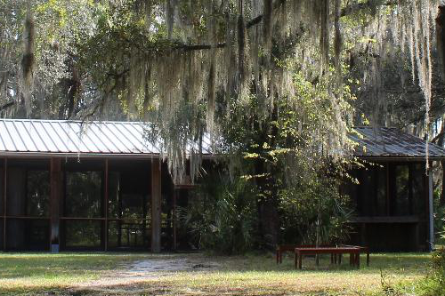 Camp Bayou's pavilion